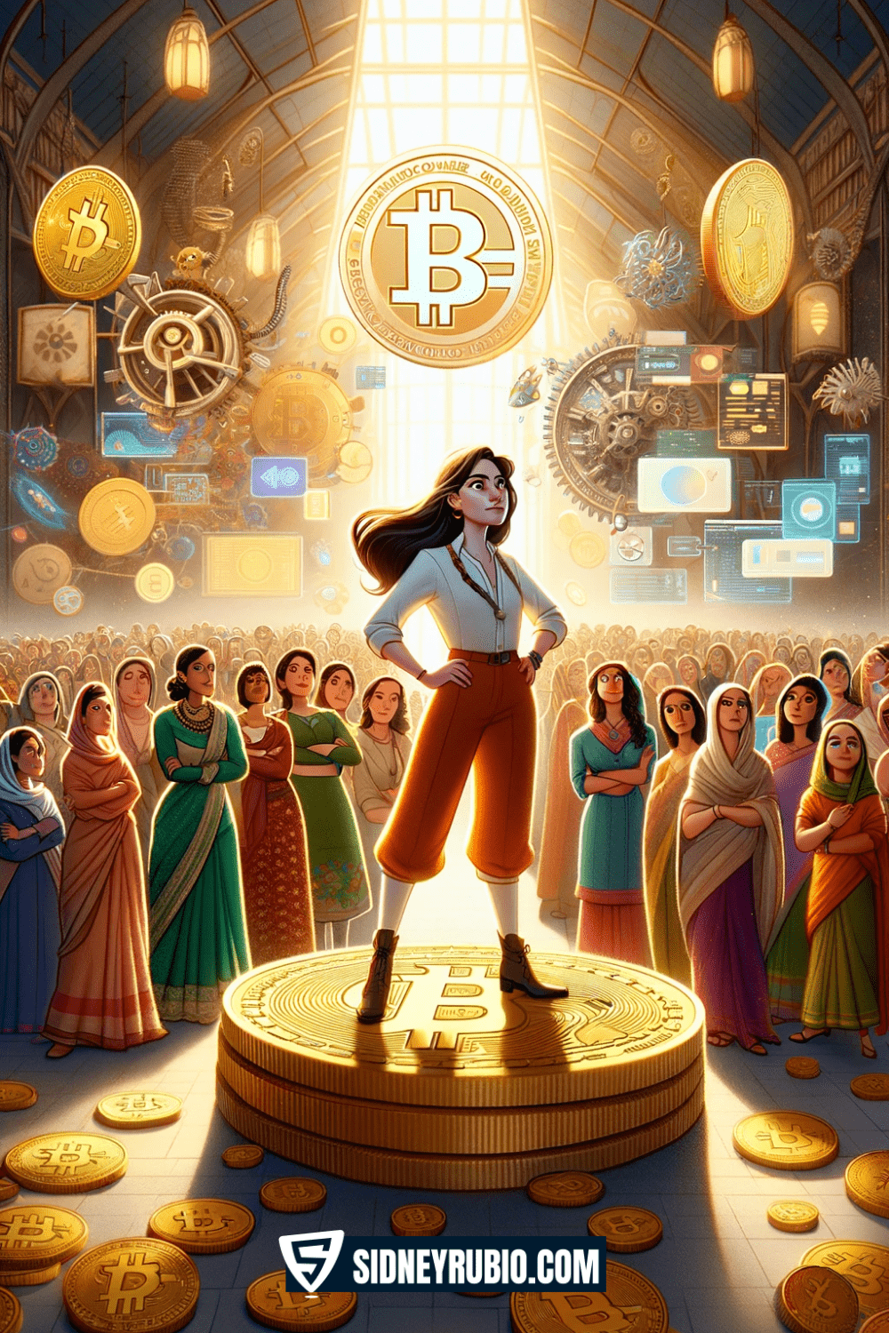 Empoderando a las mujeres en países en desarrollo con Bitcoin para lograr - sidneyrubio.com